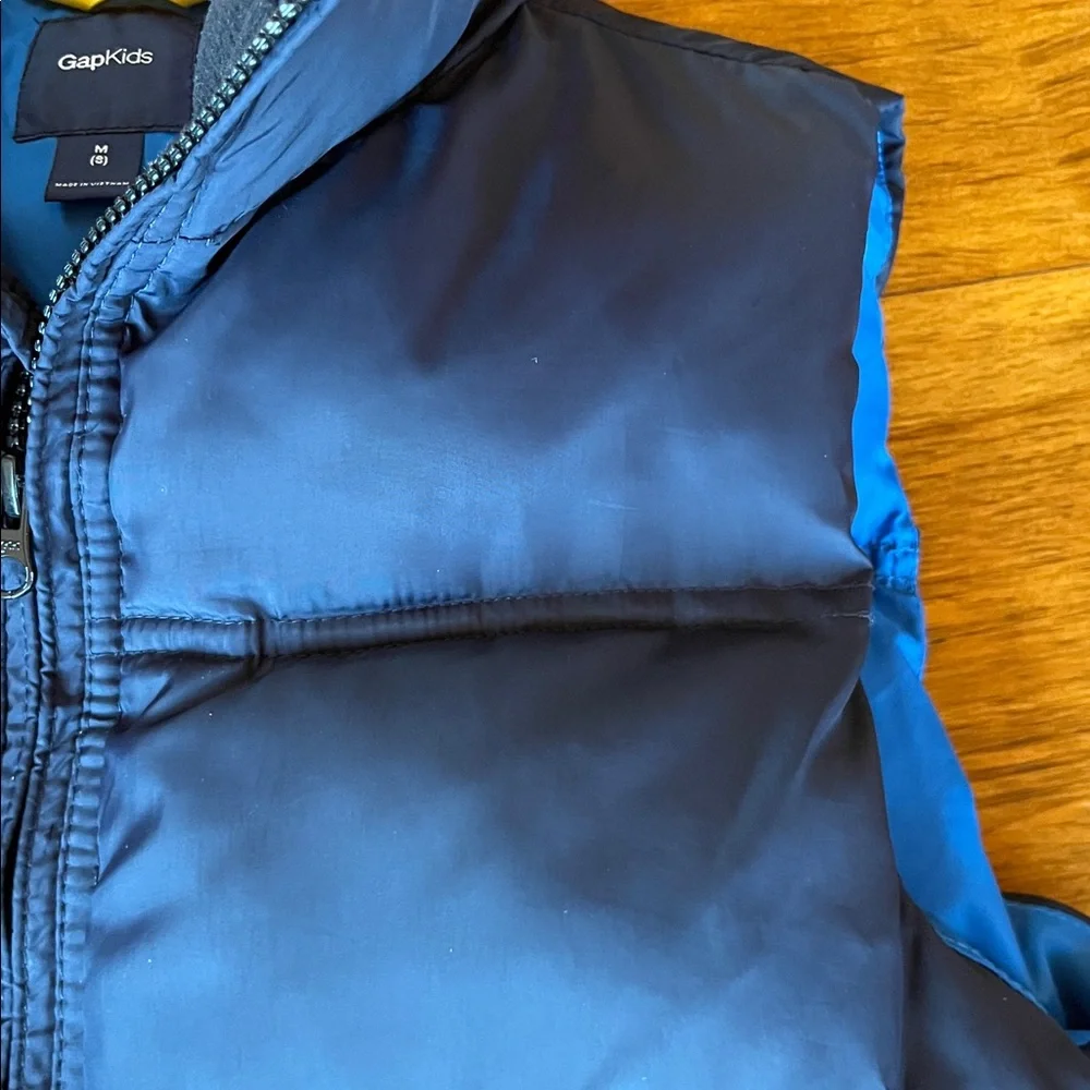 Gap Kids Navy Puffer Vest Sz M (8)
